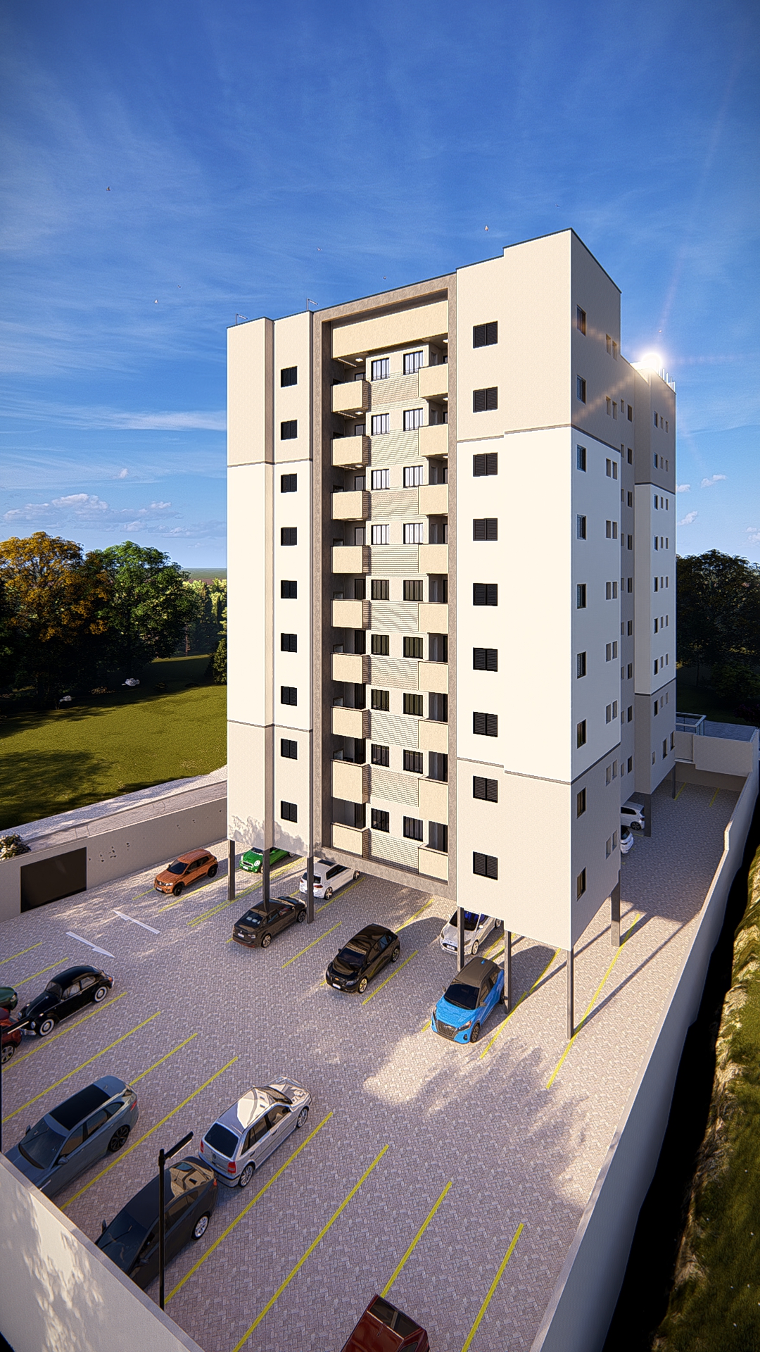 Residencial de Lorenzi - Fachada